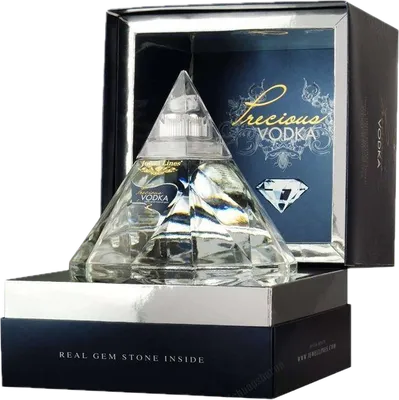 Bouteille de spiritueux : Precious Vodka de la marque Precious