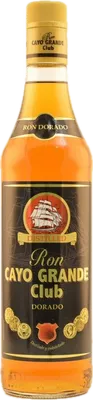 Bouteille de spiritueux : Ron Cayo Grande Dorado Añejo de la marque Flor de Santa Cruz