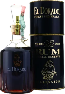 Bouteille de spiritueux : Millenium Special Reserve de la marque Demerara Distillers Ltd