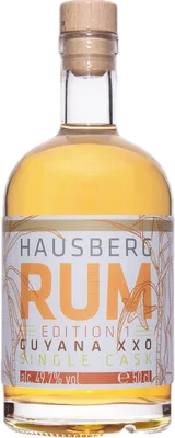 Bouteille de spiritueux : Edition 1 Guyana XXO Single Cask de la marque Hausberg