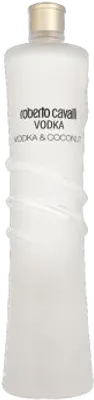 Bouteille de spiritueux : Vodka Coconut de la marque Roberto Cavalli