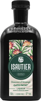 Bouteille de spiritueux : Douceur d’Arrangé Gato Patat' de la marque Isautier