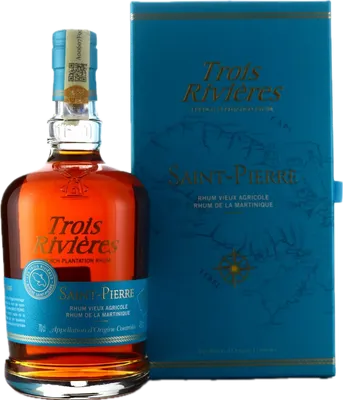 Bouteille de spiritueux : Cuvée Saint-Pierre de la marque Trois Rivières