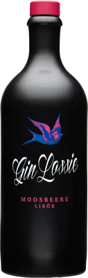 Bouteille de spiritueux : Moosbeere Likör de la marque Gin Lossie