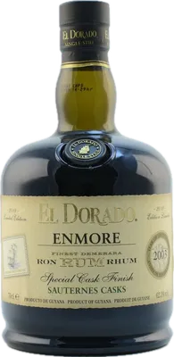 Bouteille de spiritueux : Sauternes Special Cask Finish de la marque Enmore
