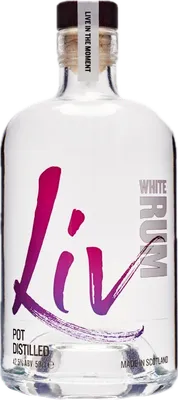 Bouteille de spiritueux : Pot Distilled White Rum de la marque Liv