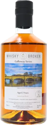 Bouteille de spiritueux : Galloway Series de la marque Whiskybroker