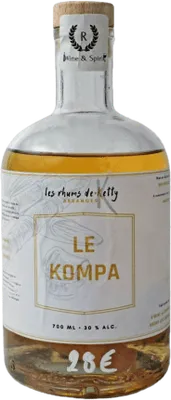 Bouteille de spiritueux : Le Kompa de la marque Les Arrangés de Ketty
