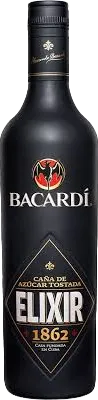 Bouteille de spiritueux : Elixir 1862 de la marque Bacardi