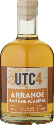 Bouteille de spiritueux : Arrangé Banane Flambée 40° de la marque UTC4
