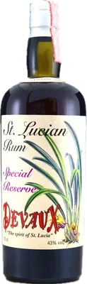 Bouteille de spiritueux : Devaux Special Reserve St Lucian Rum de la marque Silver Seal