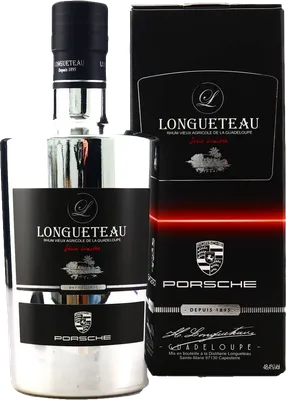 Bouteille de spiritueux : Porsche 911 Série Limitée Rhum Vieux de la marque Longueteau