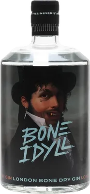 Bouteille de spiritueux : London Bone Dry Gin de la marque Bone Idyll