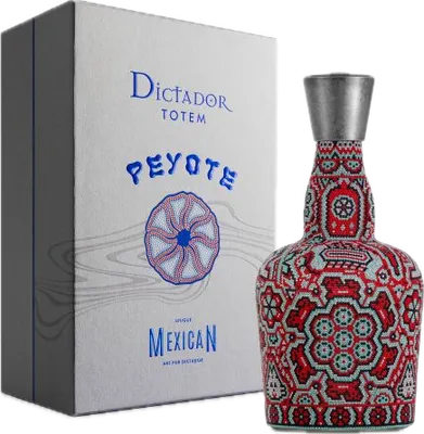 Bouteille de spiritueux : Peyote M 2023/3 Rojo y Turquesa 1997 de la marque Dictador