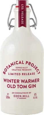 Bouteille de spiritueux : Winter Warmer Old Tom Gin - Botanical Project Limited Release de la marque Eden Mill