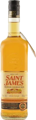 Bouteille de spiritueux : Héritage de la marque Saint James