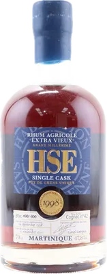 Bouteille de spiritueux : HSE Single Cask de la marque Distillerie du Simon