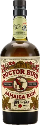 Bouteille de spiritueux : Doctor Bird Jamaica Rum (Grass Skirt & Keg 'N') de la marque Worthy Park