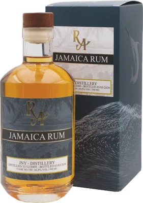 Bouteille de spiritueux : Jamaica Rum de la marque Rum Artesanal