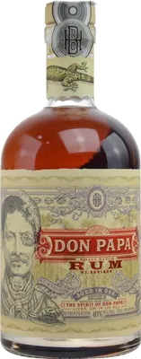 Bouteille de spiritueux : 7 ans de la marque Don Papa