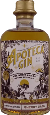 Bouteille de spiritueux : Limited Edition Sherry Cask Gin de la marque Apoteca Gin