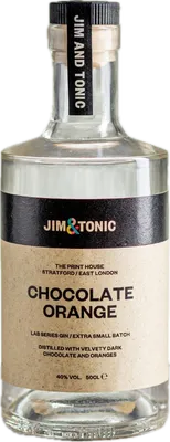 Bouteille de spiritueux : Chocolate Orange de la marque Jim & Tonic