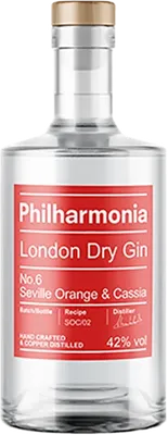 Bouteille de spiritueux : Philharmonia No. 6 Seville Orange & Cassia de la marque Ludlow