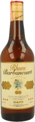 Bouteille de spiritueux : 3 Stars de la marque Barbancourt