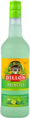 Bouteille de spiritueux : Punch Mojito de la marque Dillon