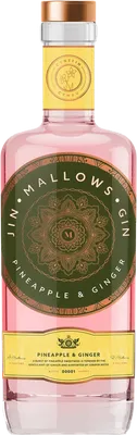 Bouteille de spiritueux : Pineapple & Ginger de la marque Mallows Gin