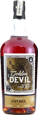 Bouteille de spiritueux : Golden Devil de la marque Hunter Laing