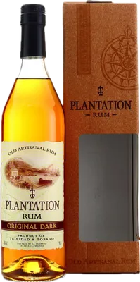 Bouteille de spiritueux : Original Dark (Old version) de la marque Plantation