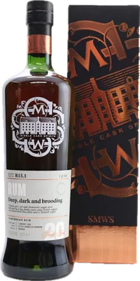 Bouteille de spiritueux : R13.1 Deep, dark and brooding de la marque Caroni