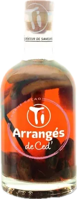 Bouteille de spiritueux : Ti Arrangé Banane Cacao de la marque Les Rhums de Ced'