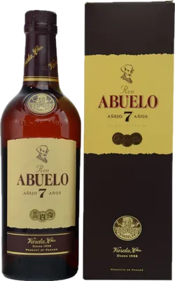 Bouteille de spiritueux : Abuelo 7 Años de la marque Varela Hermanos