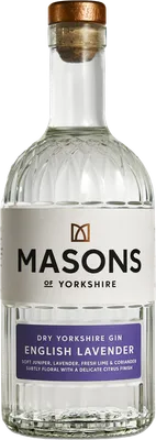 Bouteille de spiritueux : English Lavender de la marque Masons Of Yorkshire