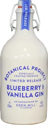 Bouteille de spiritueux : Blueberry & Vanilla Gin - Botanical Project Limited Release de la marque Eden Mill