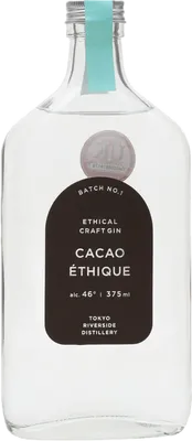 Bouteille de spiritueux : Cacao Ethique Gin de la marque Ethical Spirits