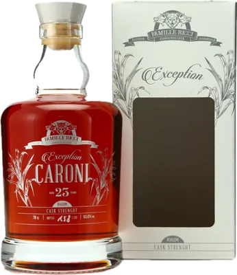 Bouteille de spiritueux : Exception de la marque Caroni