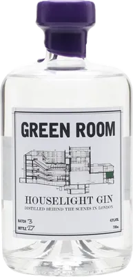 Bouteille de spiritueux : Houselight London Dry Gin de la marque Green Room