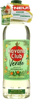 Bouteille de spiritueux : Verde de la marque Havana Club