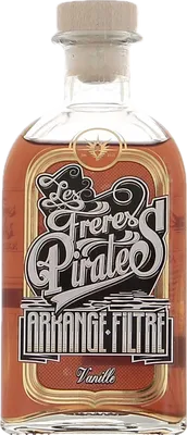 Bouteille de spiritueux : Arrangé Filtré Vanille de la marque Les Frères Pirates