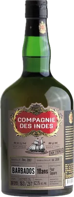 Bouteille de spiritueux : Barbados de la marque Foursquare