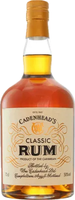 Bouteille de spiritueux : Classic Rum de la marque Cadenheads