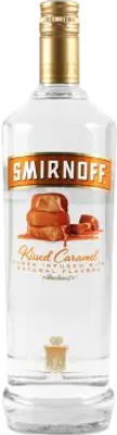 Bouteille de spiritueux : Kissed Caramel de la marque Smirnoff