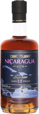 Bouteille de spiritueux : Nicaragua Aged 12 Years de la marque Cane Island