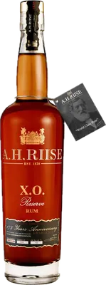 Bouteille de spiritueux : XO 175 Anniversary Rum de la marque A.H. Riise