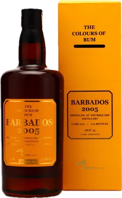 Bouteille de spiritueux : Barbados No. 2 de la marque Foursquare