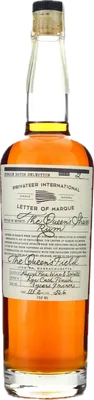 Bouteille de spiritueux : Queen's Share 'The Queen's Field' / Kappy's de la marque Privateer Rum Distillery