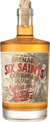 Bouteille de spiritueux : Six Saints de la marque Grenada Distillers